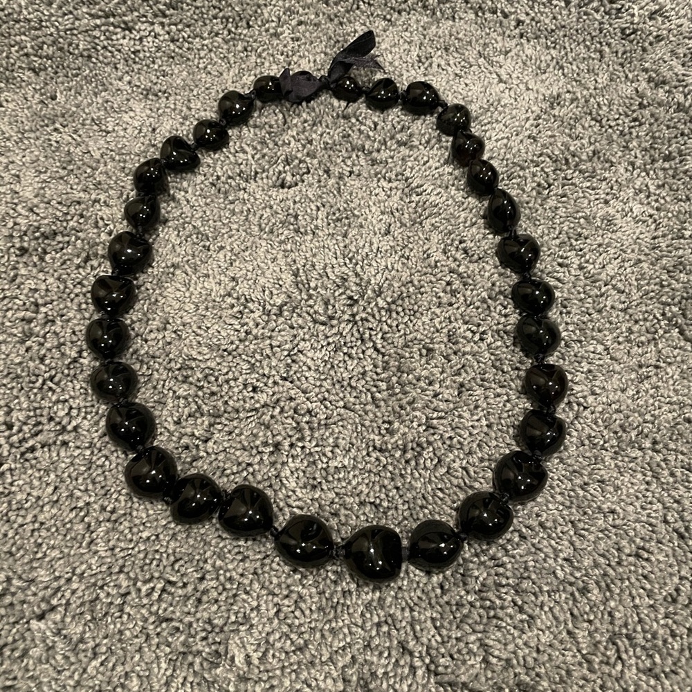 Black bead Necklace